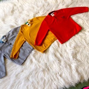 Zara kids assorted knitwear for boys 2-3+ years.